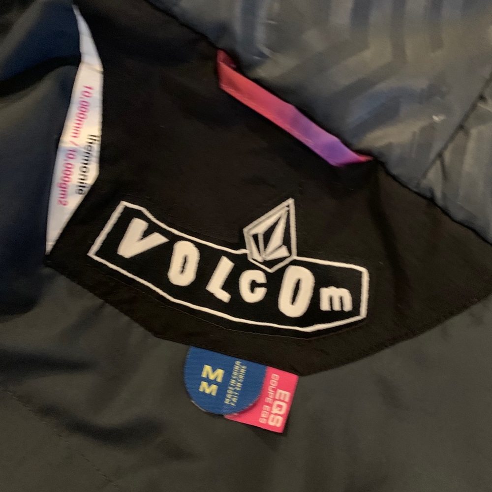 Volcom Red Multi-Color Ski Snow Jacket - Picture 4 of 5